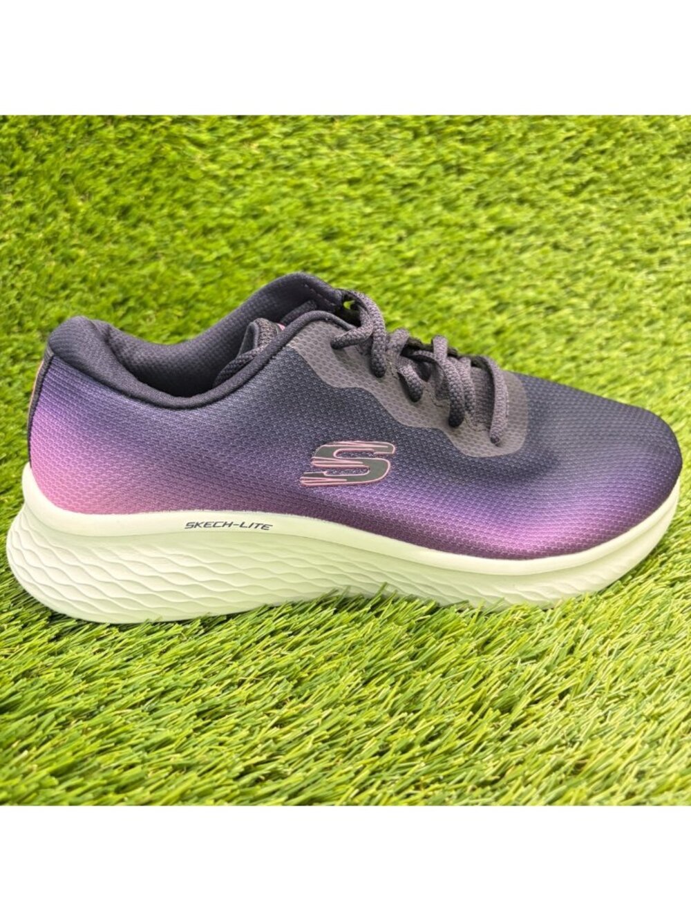 Skechers Skech-Lite Pro-Fade Out Women Size 7.5 Purple Running Shoes Sneakers